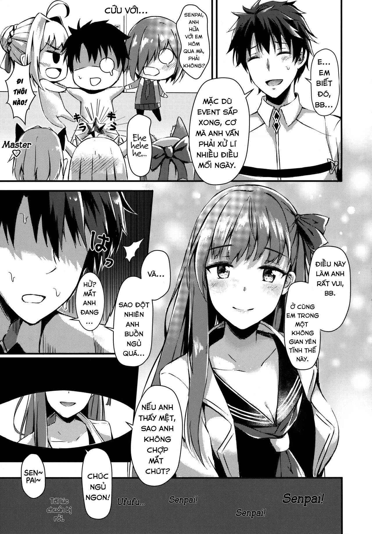 Đọc truyện hentai Senpai là đồ chơi của em! ♥ - Oneshot