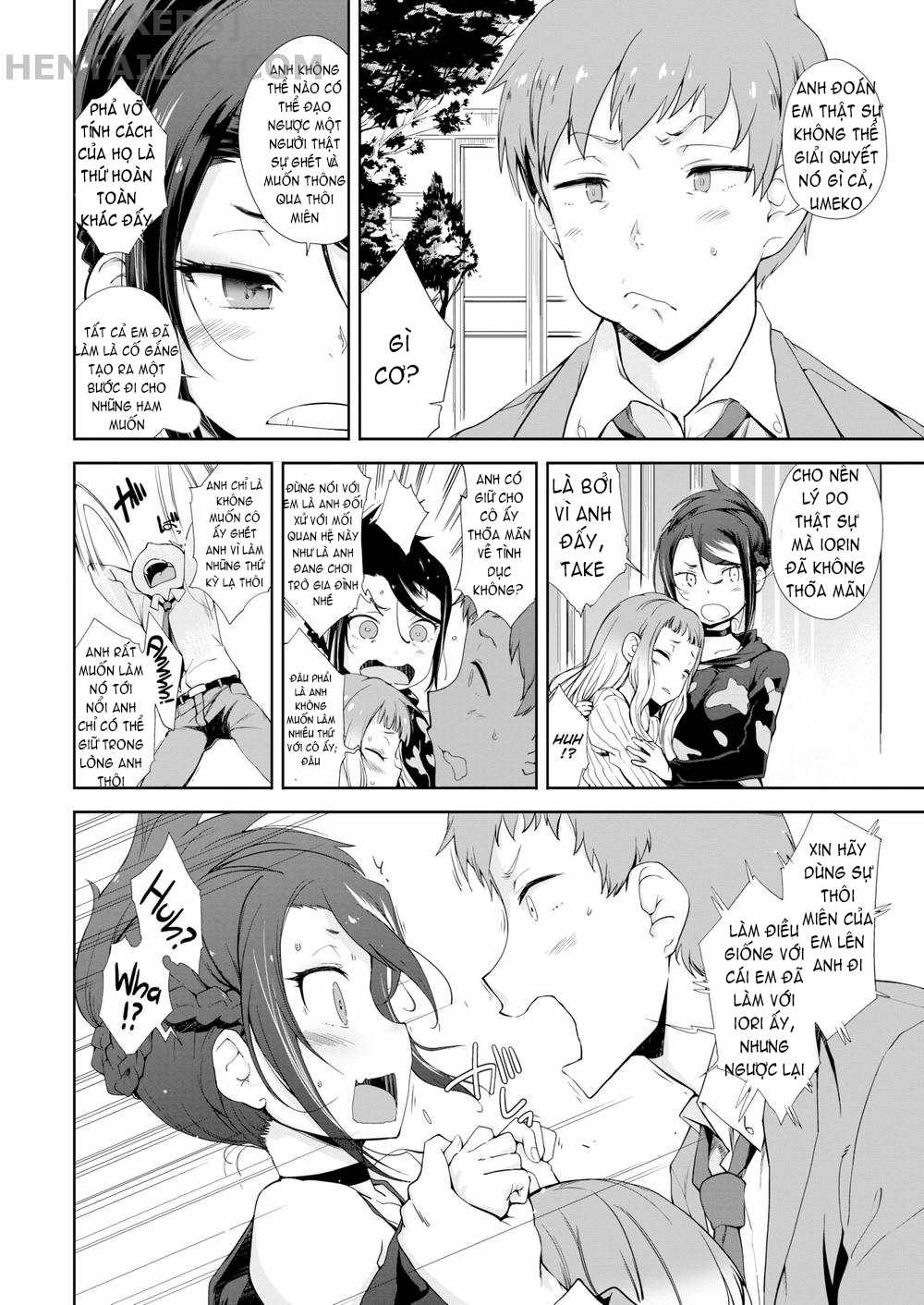 Đọc truyện hentai Mienai Tokoro De - Chap 9: Girlfriend Switch
