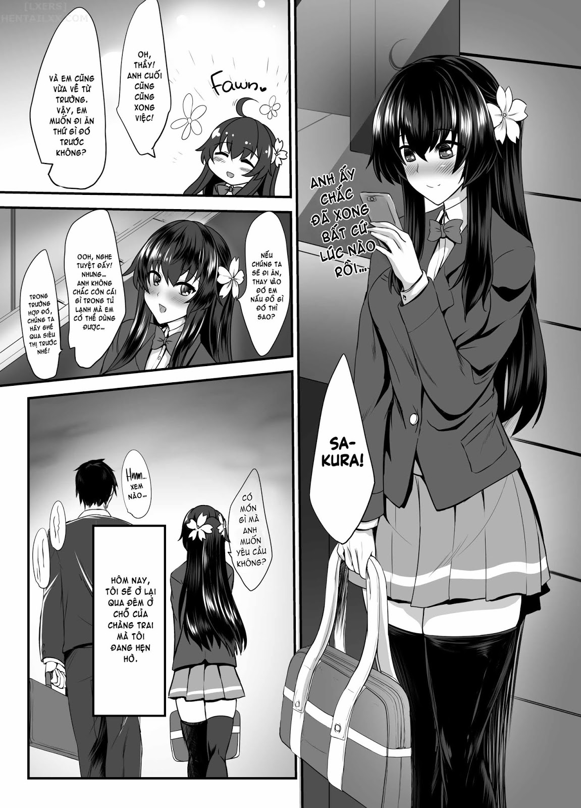 Đọc truyện hentai Prostitution: School Girl - Chap 1 - Prostitution: School Girl Sakura