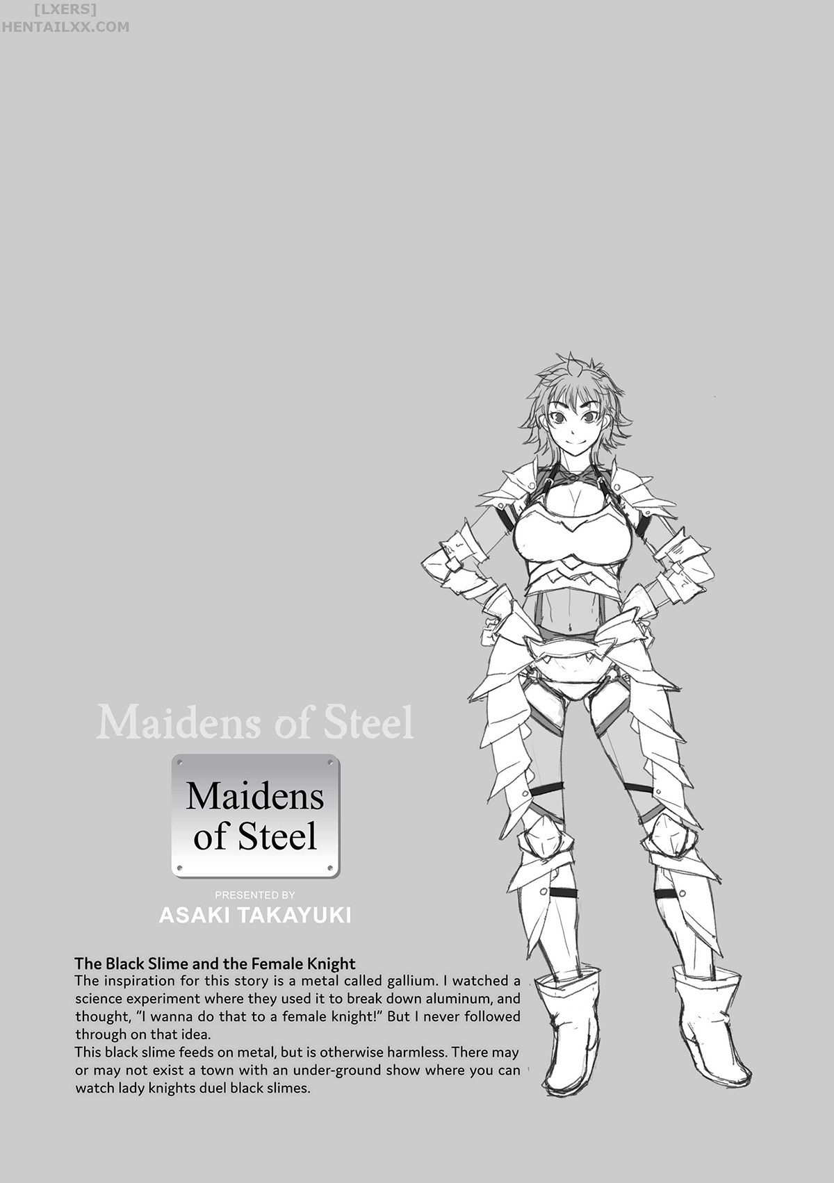 Đọc truyện hentai Maidens of Steel - Chap 9 - The Black Slime and the Female Knight