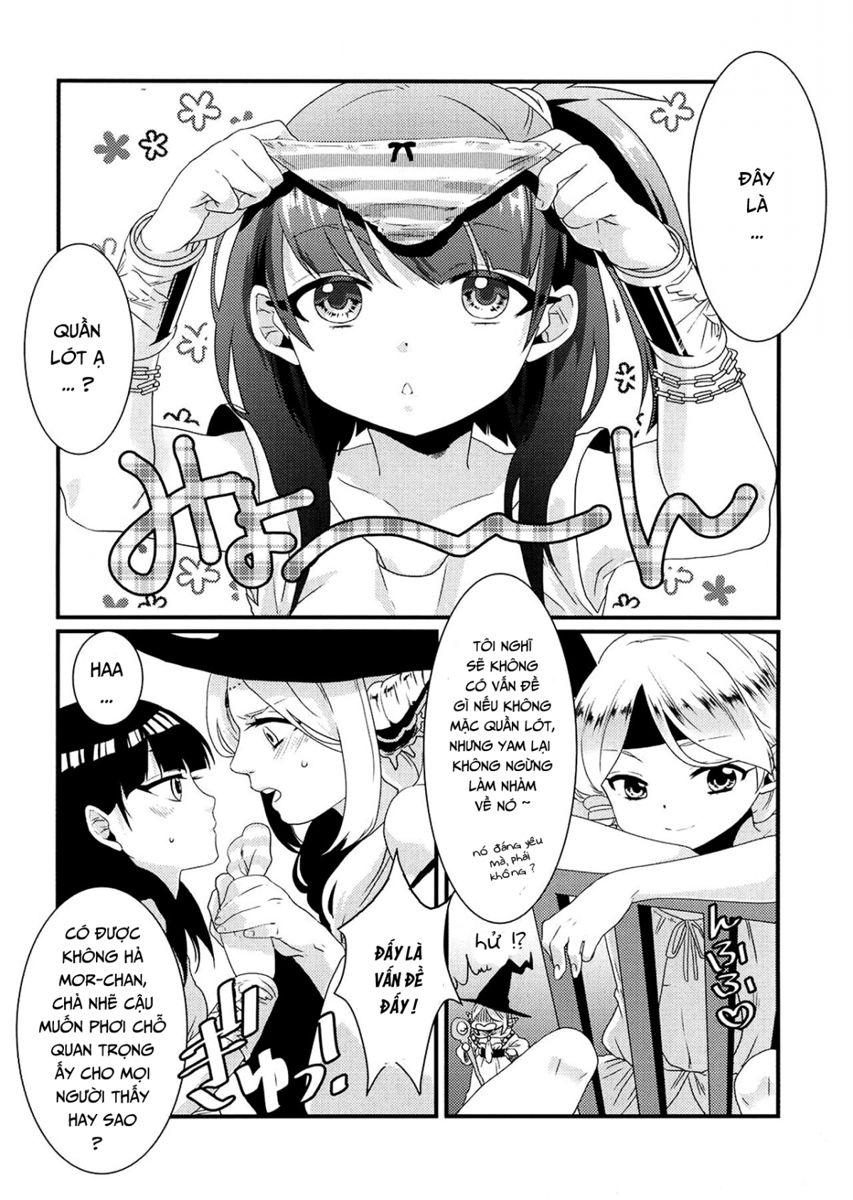 Đọc truyện hentai Lần đầu Morgiana mặc quần lót - Oneshot