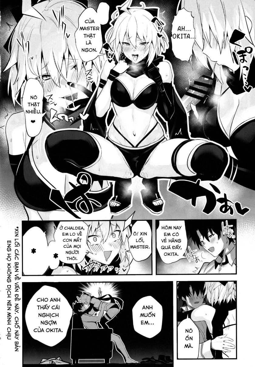 Đọc truyện hentai Tuyển tập làm tình với các Servant của Ulrich - Chap 1 [Okita Summer]