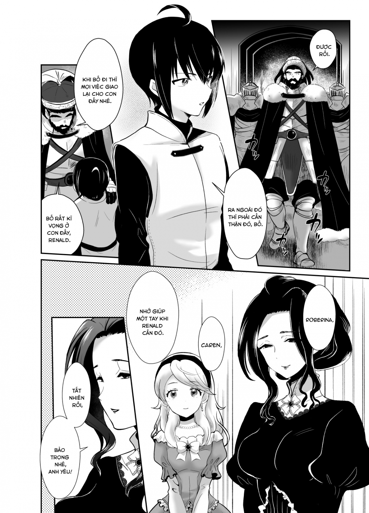 Đọc truyện hentai Kawaisou na Ouji-sama wa Warui Mahou de Oshiro no Mesu Benki ni Sarete Shimaimashita - Chap 1
