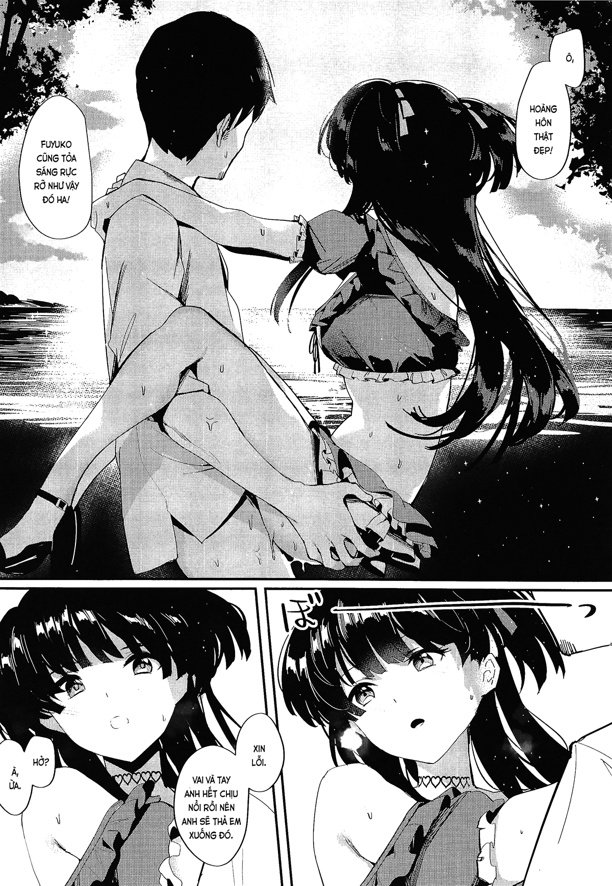 Đọc truyện hentai Đá Morganite có màu sáng lung linh (THE iDOLM@STER: Shiny Colors) - Oneshot