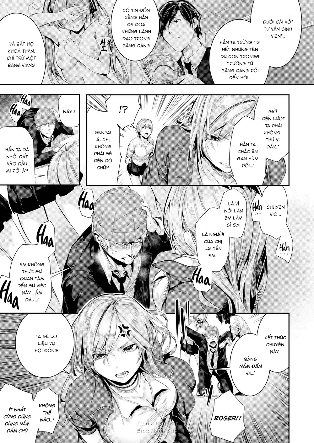 Đọc truyện hentai Milky Time (Trọn bộ) - Chap 10: Fuck School! Red-Face Club