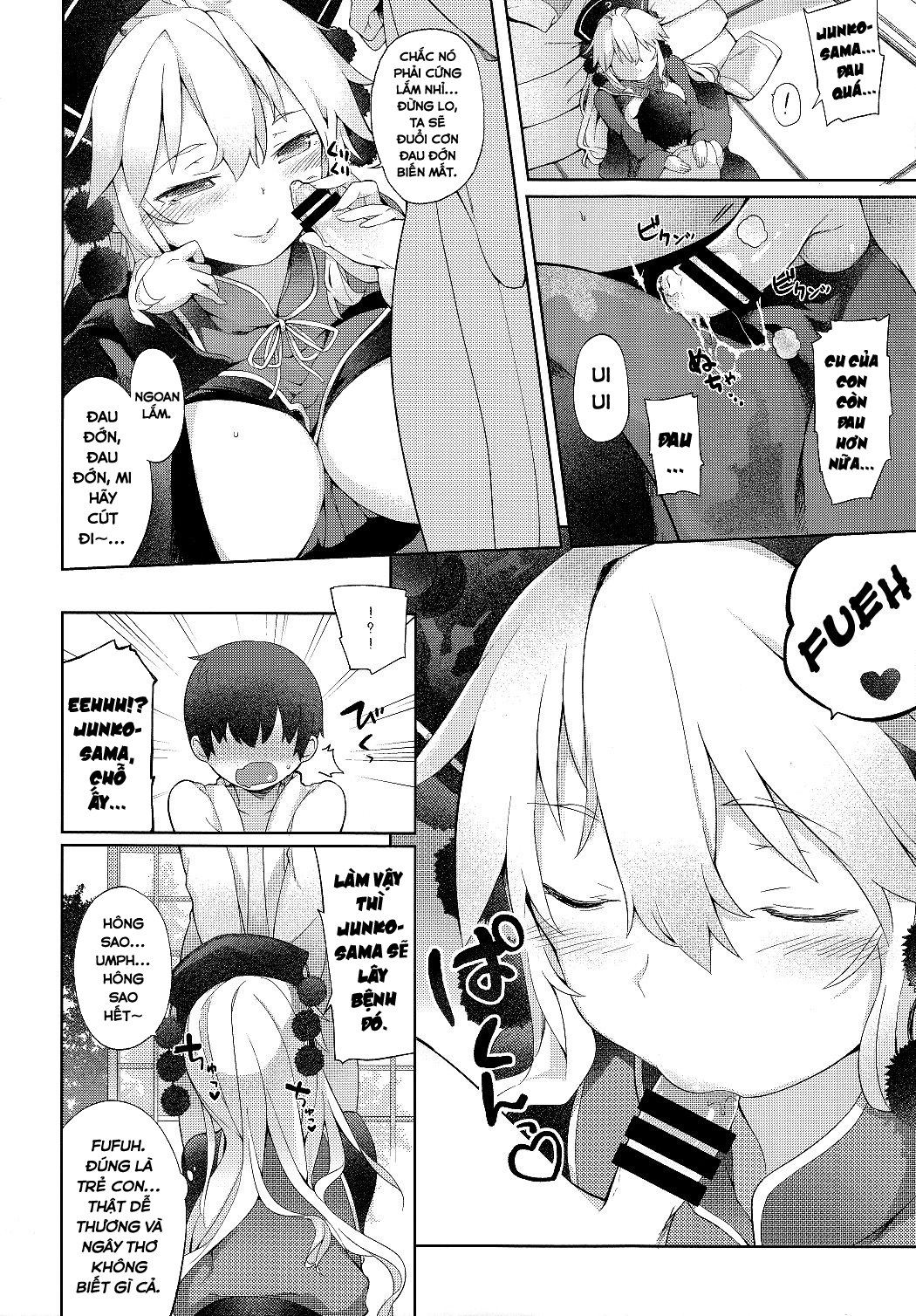 Đọc truyện hentai Junko-san to Asobimasho (Touhou Project) - Oneshot