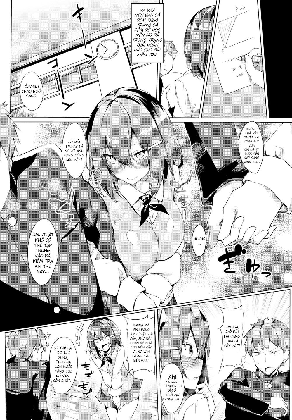 Đọc truyện hentai Điều mà quan trọng hơn cả những bài kiểm tra - 1-shot
