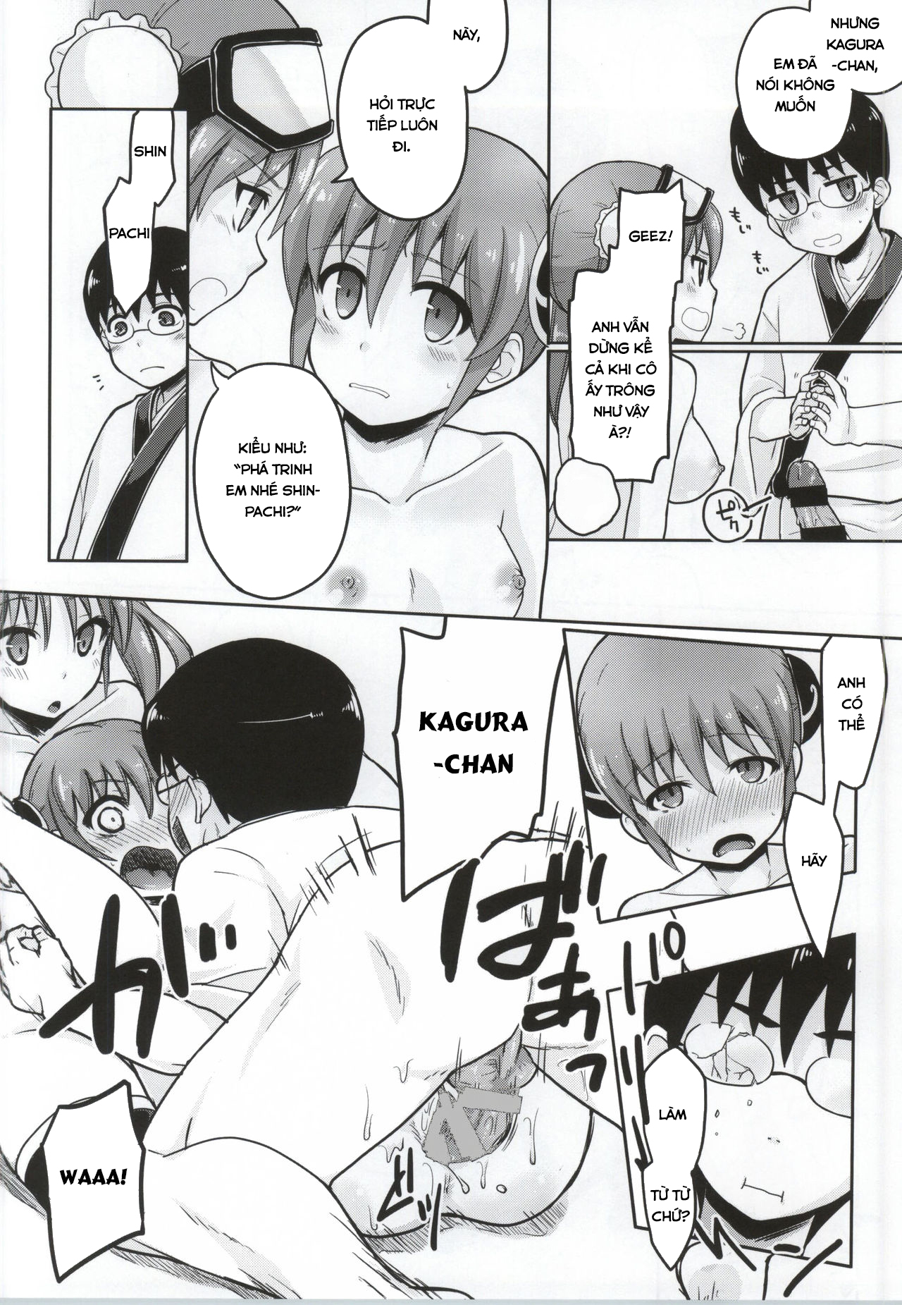 Đọc truyện hentai Yorozuya 4P - Oneshot