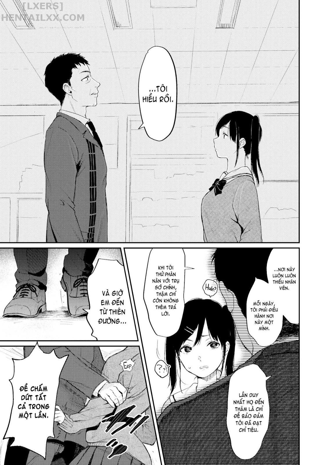 Đọc truyện hentai Nữ sinh ăn trộm & ông già - Oneshot