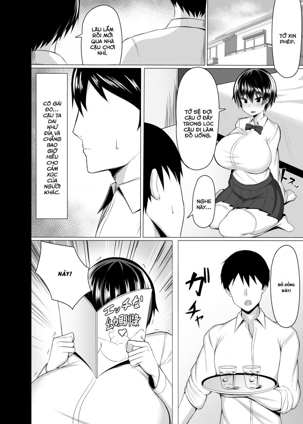 Đọc truyện hentai Con bạn nối khố có bộ ngực hơn 1m - Oneshot