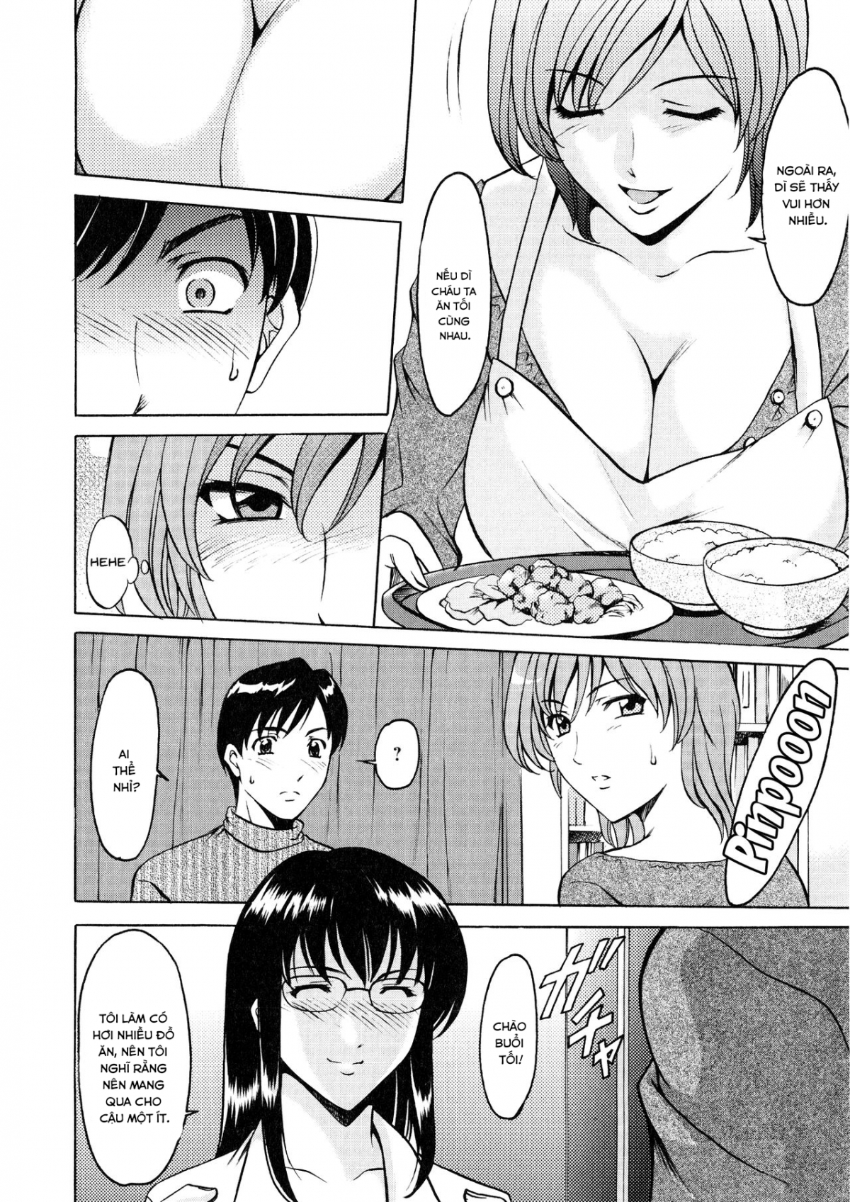 Đọc truyện hentai Yuuwaku no Toshiue Apartment - Chap 5