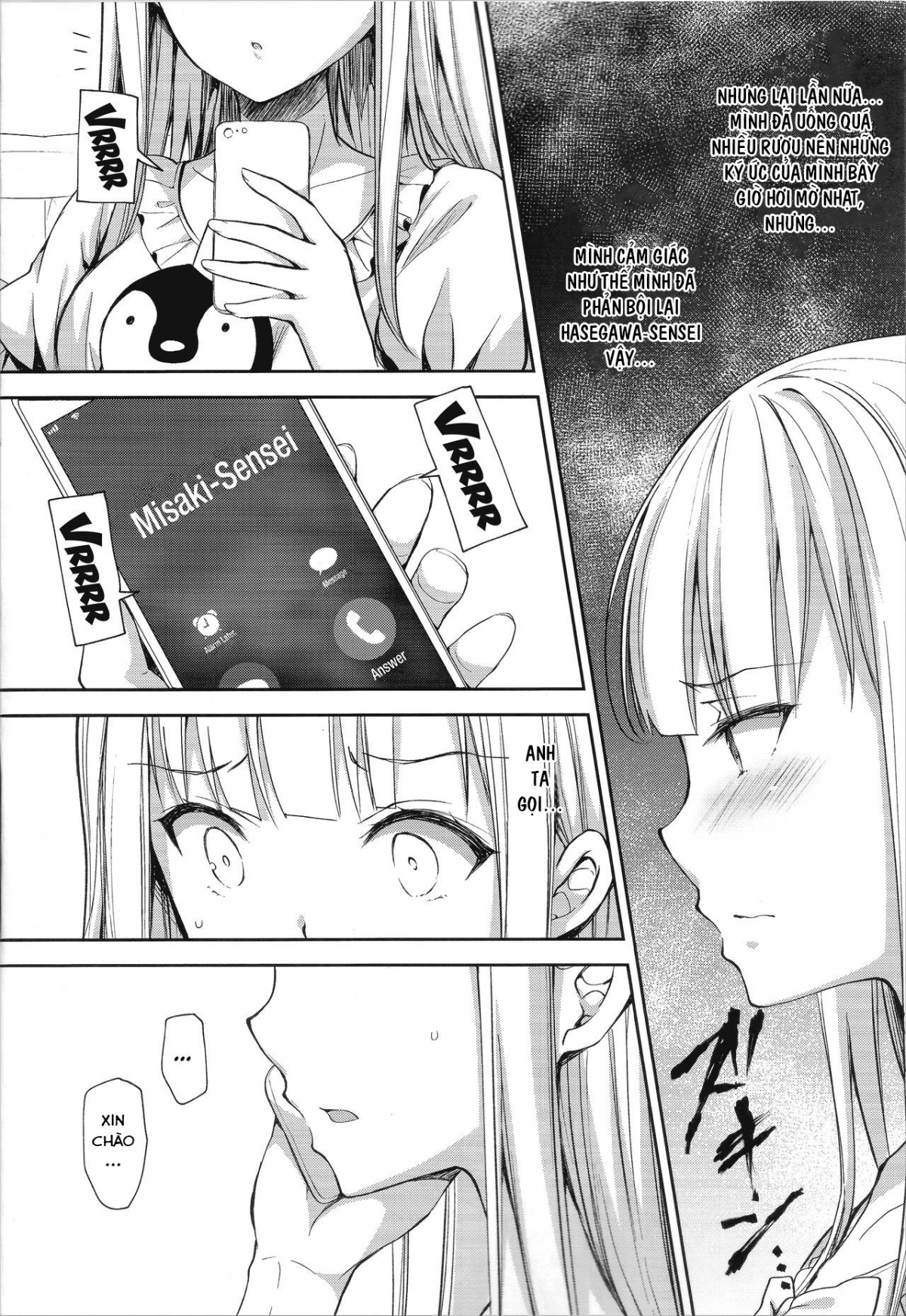 Đọc truyện hentai Indeki no Reijou - Chap 4 ~ Kare no Tonari de Nureru Insei ~