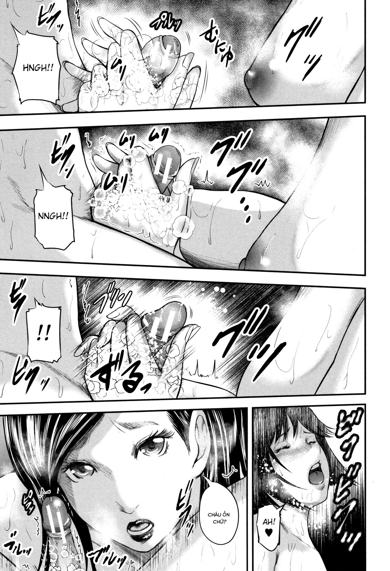 Đọc truyện hentai Sensei, mẹ thằng bạn và tôi - Chap 3