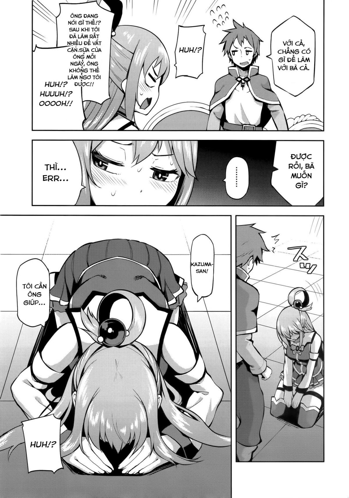 Đọc truyện hentai Nữ thần vô dụng - Chap 3: End ??