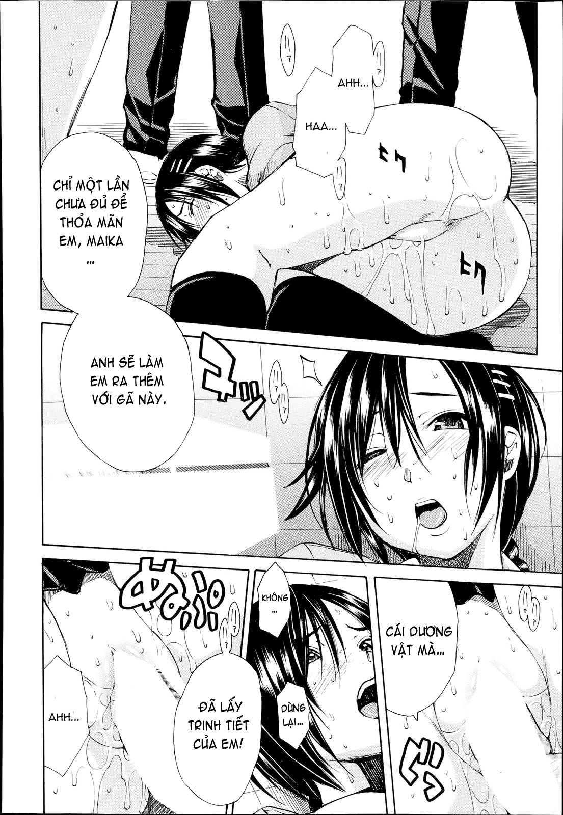 Đọc truyện hentai Gang Rape School - Chap 4
