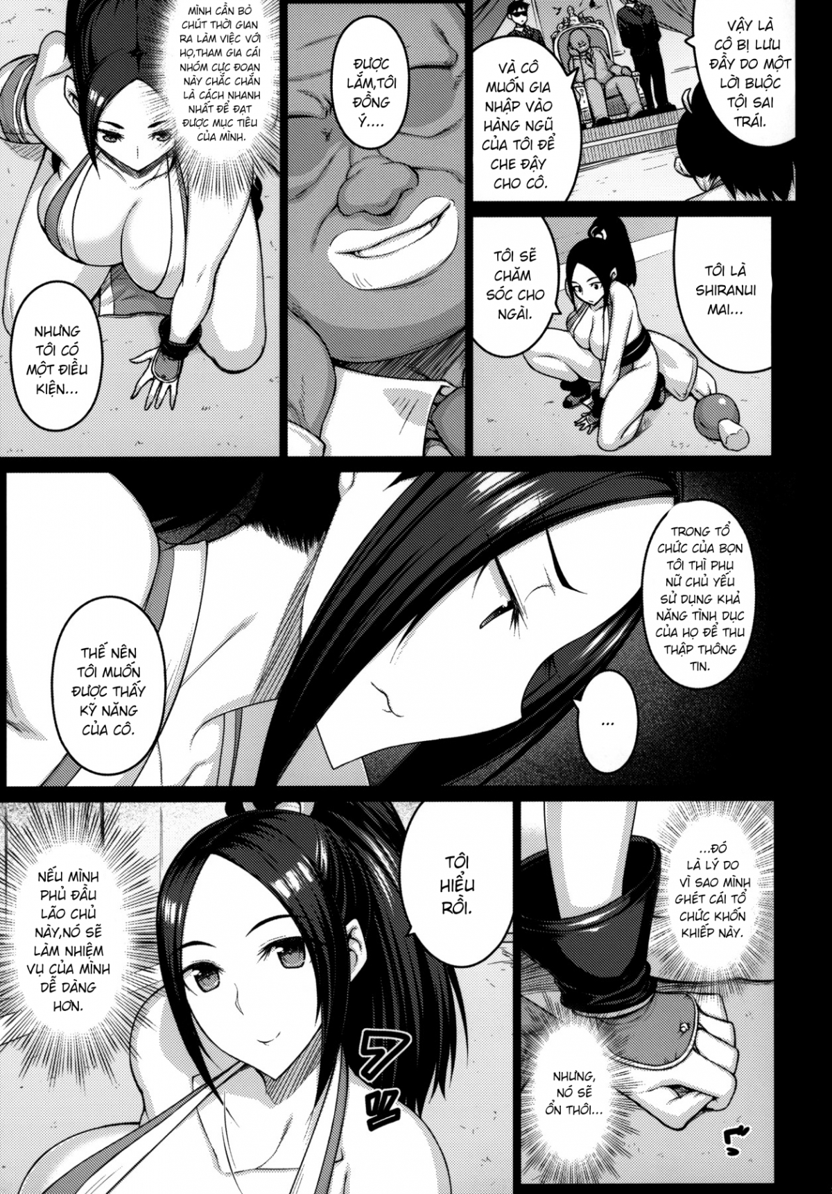 Đọc truyện hentai Daraku no hana - Oneshot