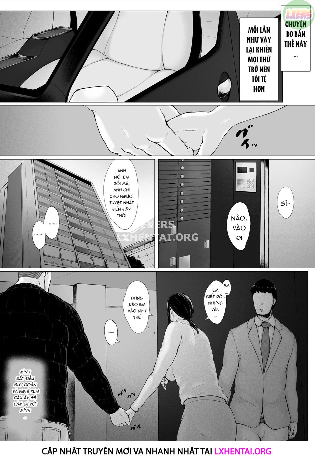 Đọc truyện hentai Hahagui Ottori Okaasan ga Toshishita Yarichin ni Nerawareru Toki - Chap 3C | END