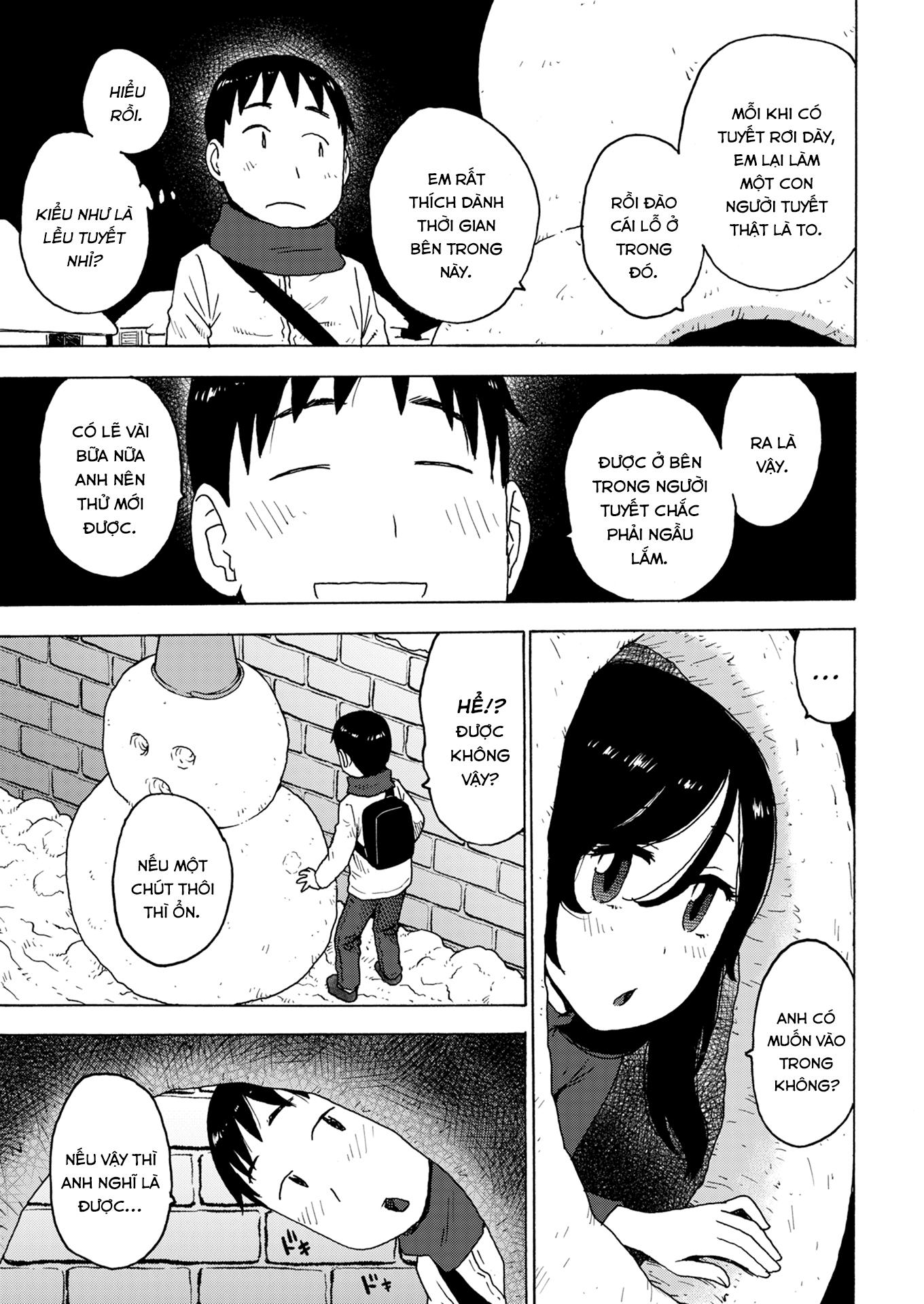Đọc truyện hentai Lời Xin Chào Từ Bên Trong Người Tuyết - Oneshot