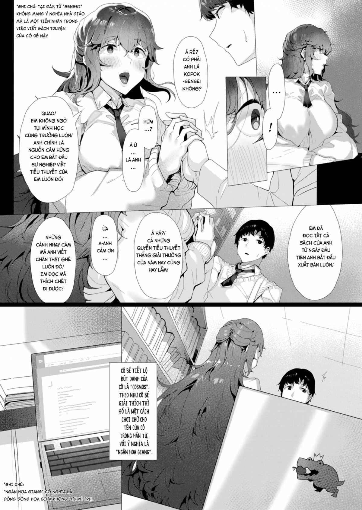 Đọc truyện hentai Ngân Hoa Giang Chảy Qua Tim Anh...? - Oneshot