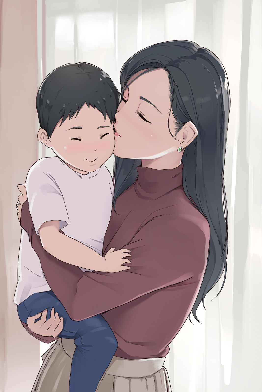 Đọc truyện hentai Haha no Kao to Onna no Kao o Tsukaiwakeru Mama no Ohanshi - Oneshot