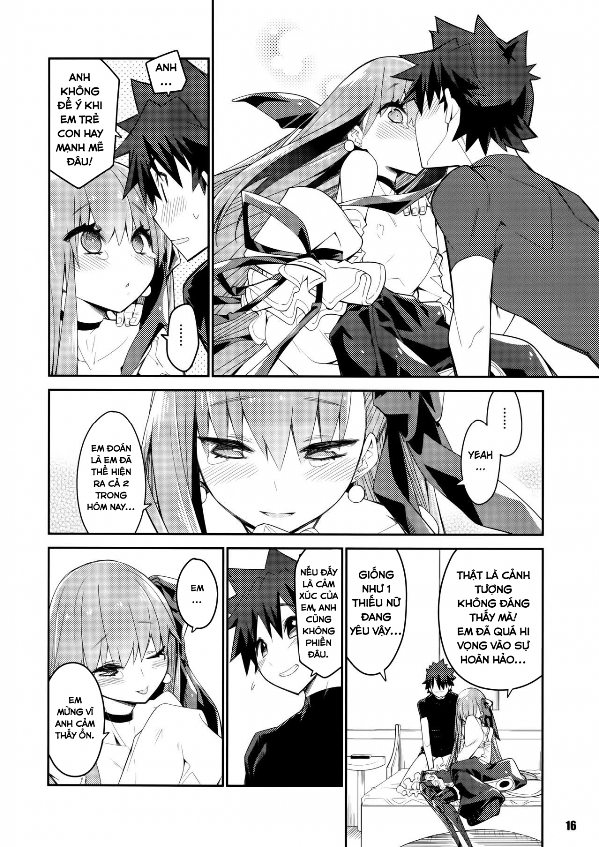 Đọc truyện hentai Hoa hồng vàng cho đôi môi ấy - Oneshot