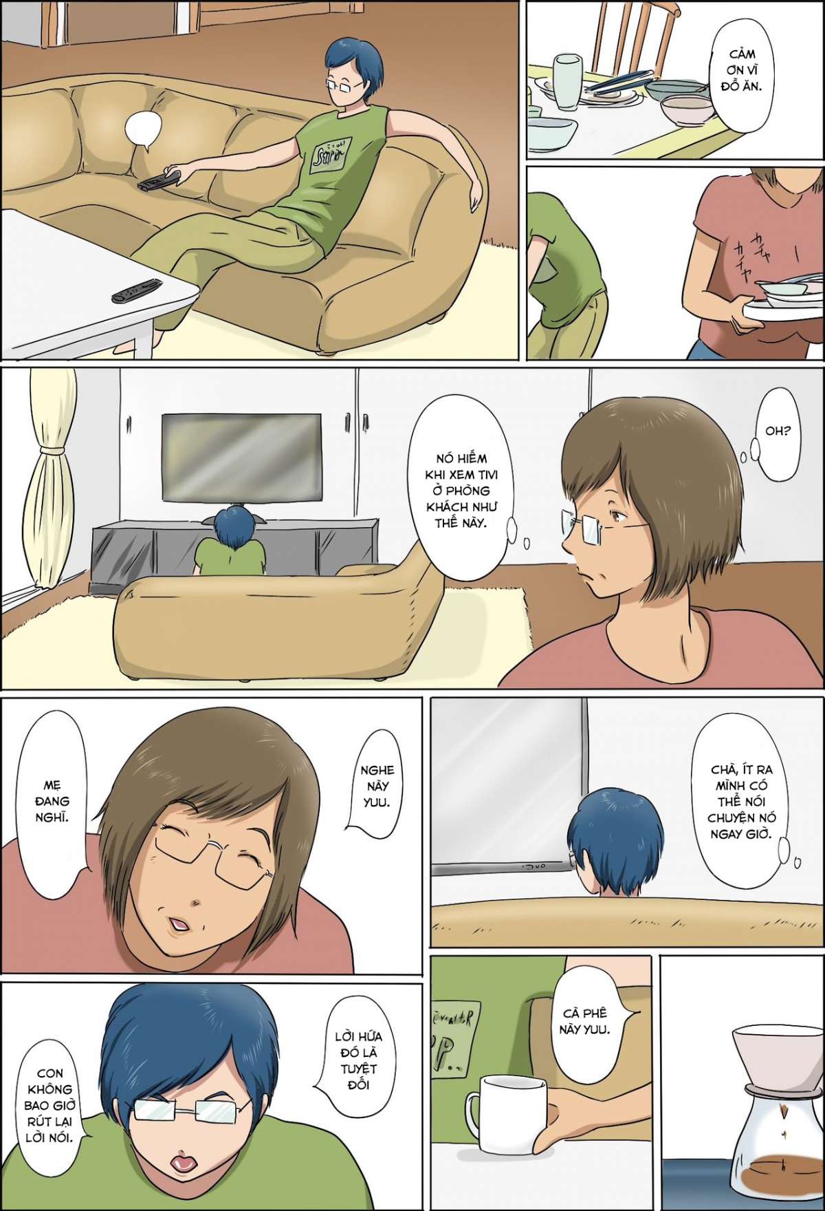 Đọc truyện hentai Haha To Musuko No Kazoku Seikatsu - Chap 1