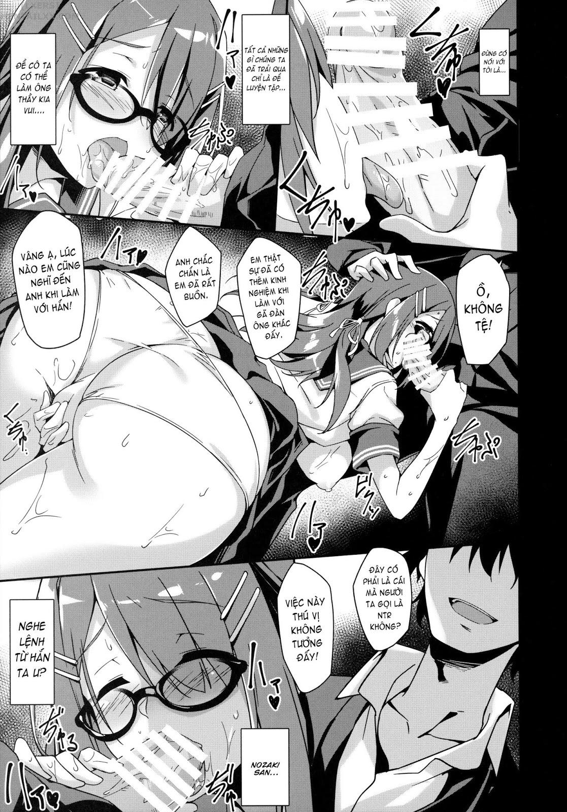 Đọc truyện hentai Akogare no Kanojo to Punt no Zureta Boku - Oneshot