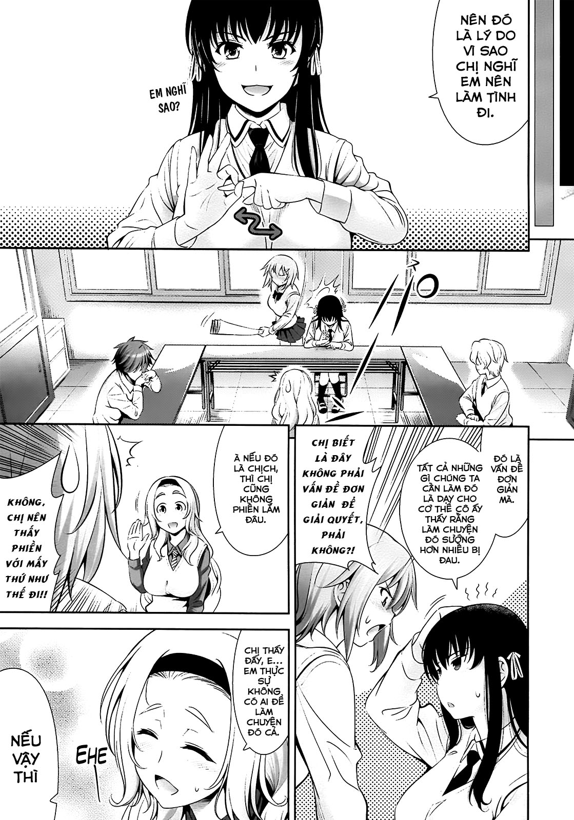 Đọc truyện hentai Ngôi trường nơi mà tình yêu là không cần thiết - Chapter 4