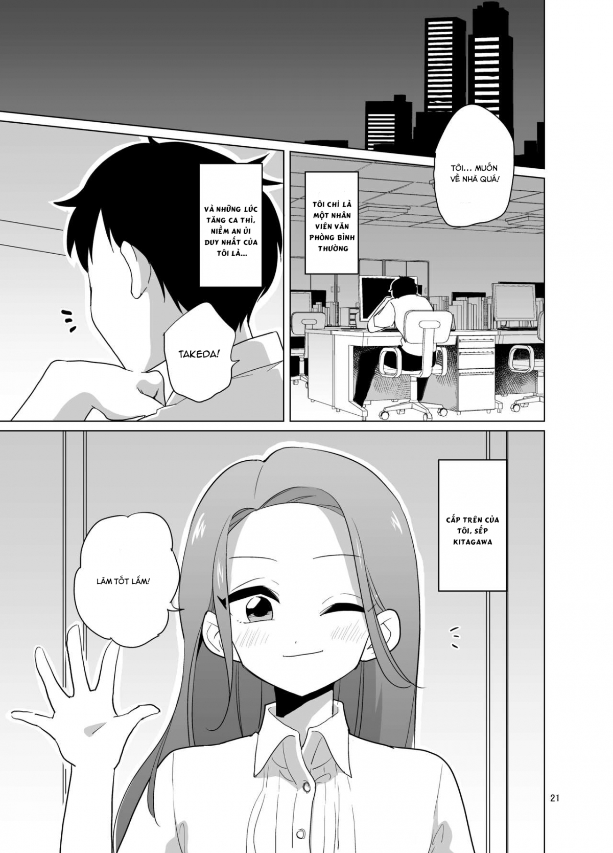 Đọc truyện hentai Dosukebe Josou Joushi - Oneshot