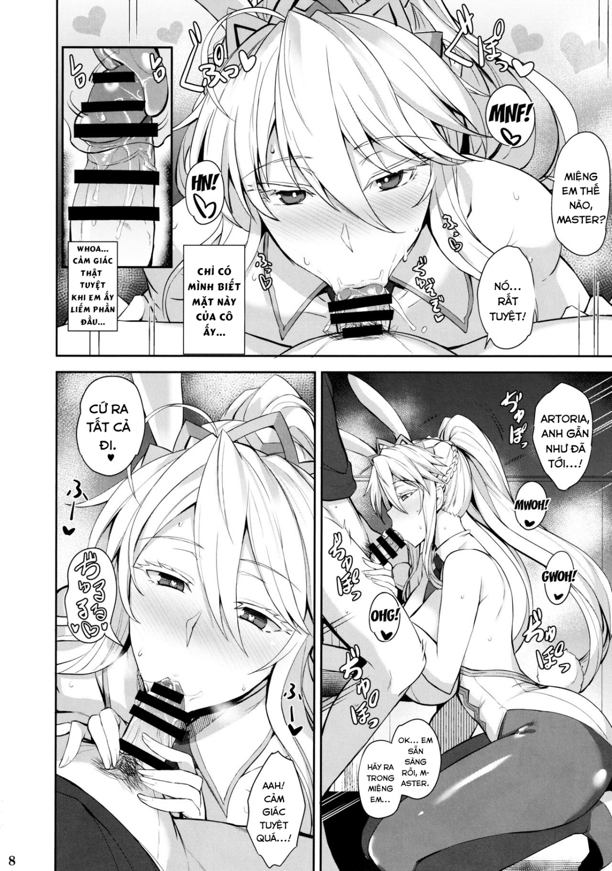 Đọc truyện hentai Bunny de H na Chichiue-sama - Oneshot