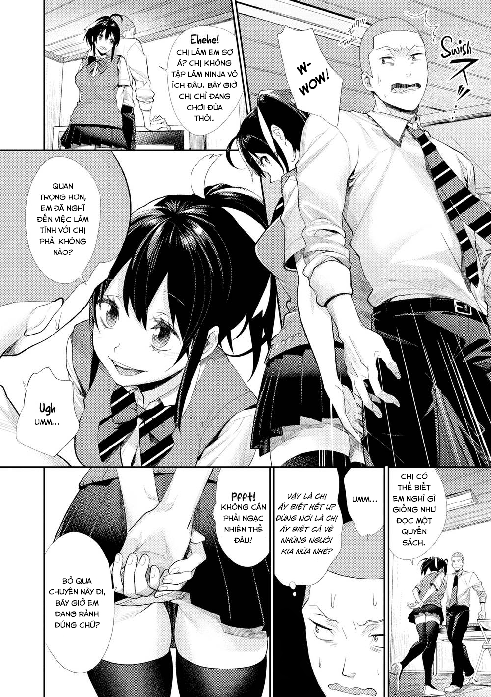 Đọc truyện hentai Lạc và CLB của những coi gái Otaku - Chap 6