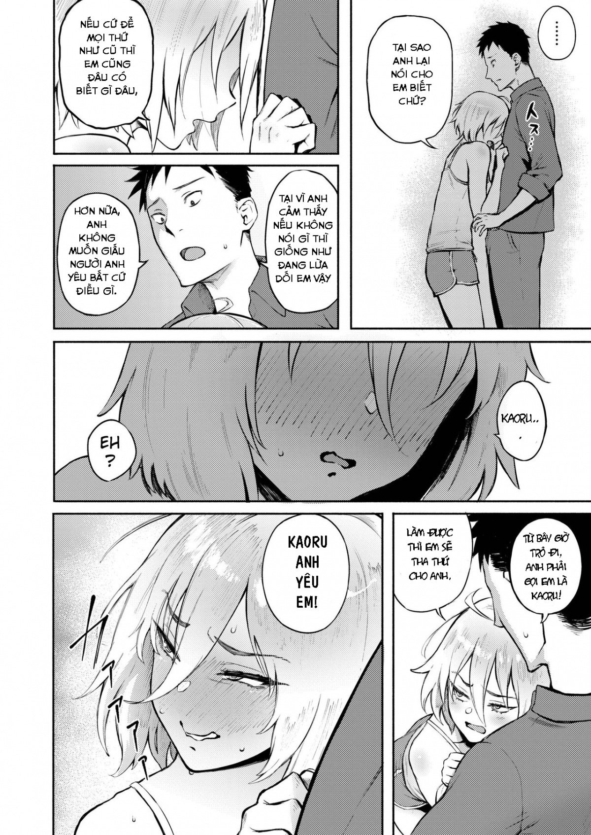 Đọc truyện hentai Lá thư tình nhầm chỗ - Oneshot