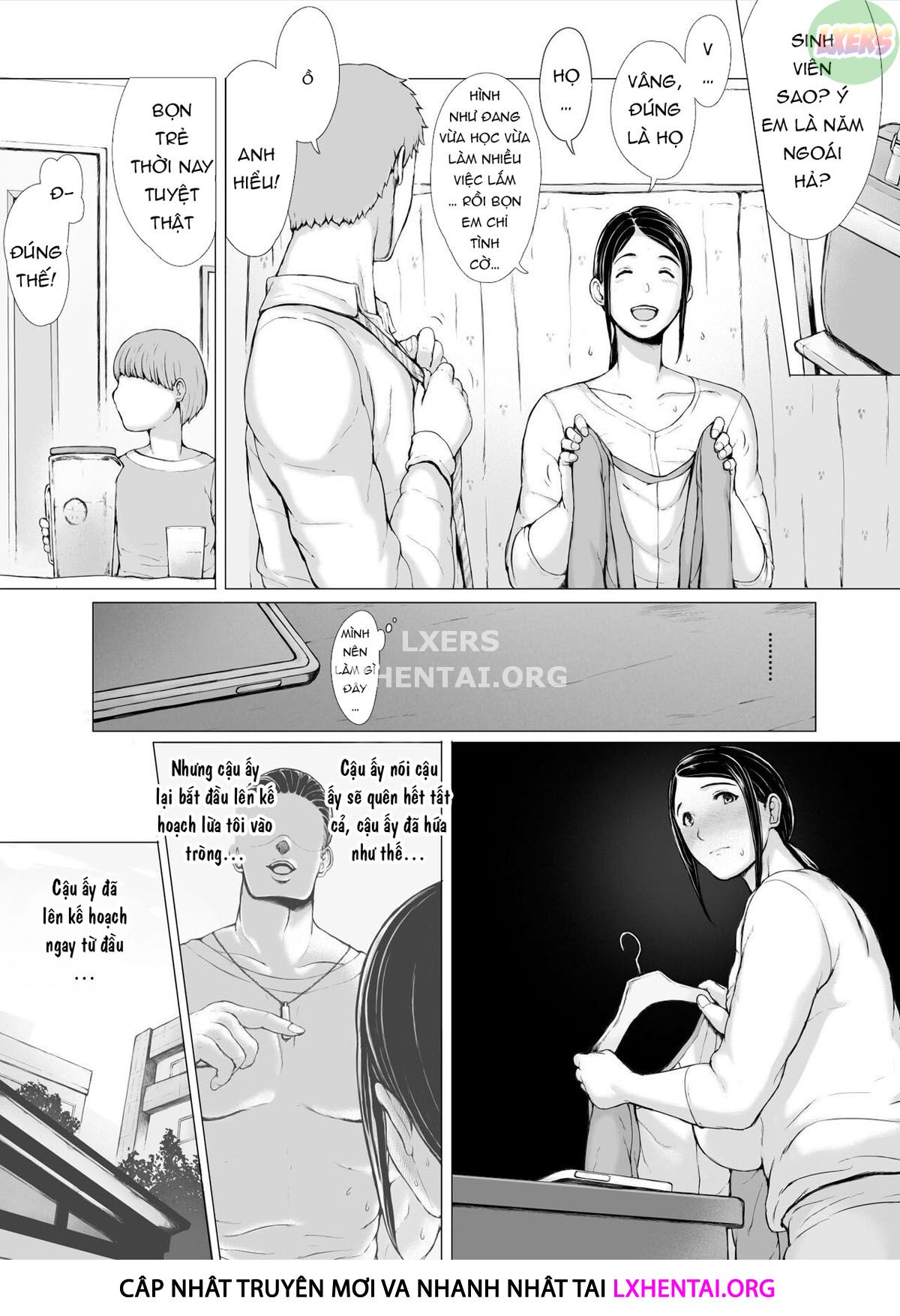 Đọc truyện hentai Hahagui Ottori Okaasan ga Toshishita Yarichin ni Nerawareru Toki - Chap 3C | END