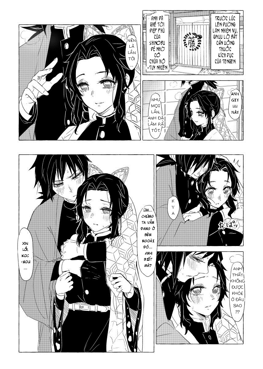 Đọc truyện hentai Biyaku to GiyuShino | Aphrodisiacs and GiyuShino - Oneshot~!