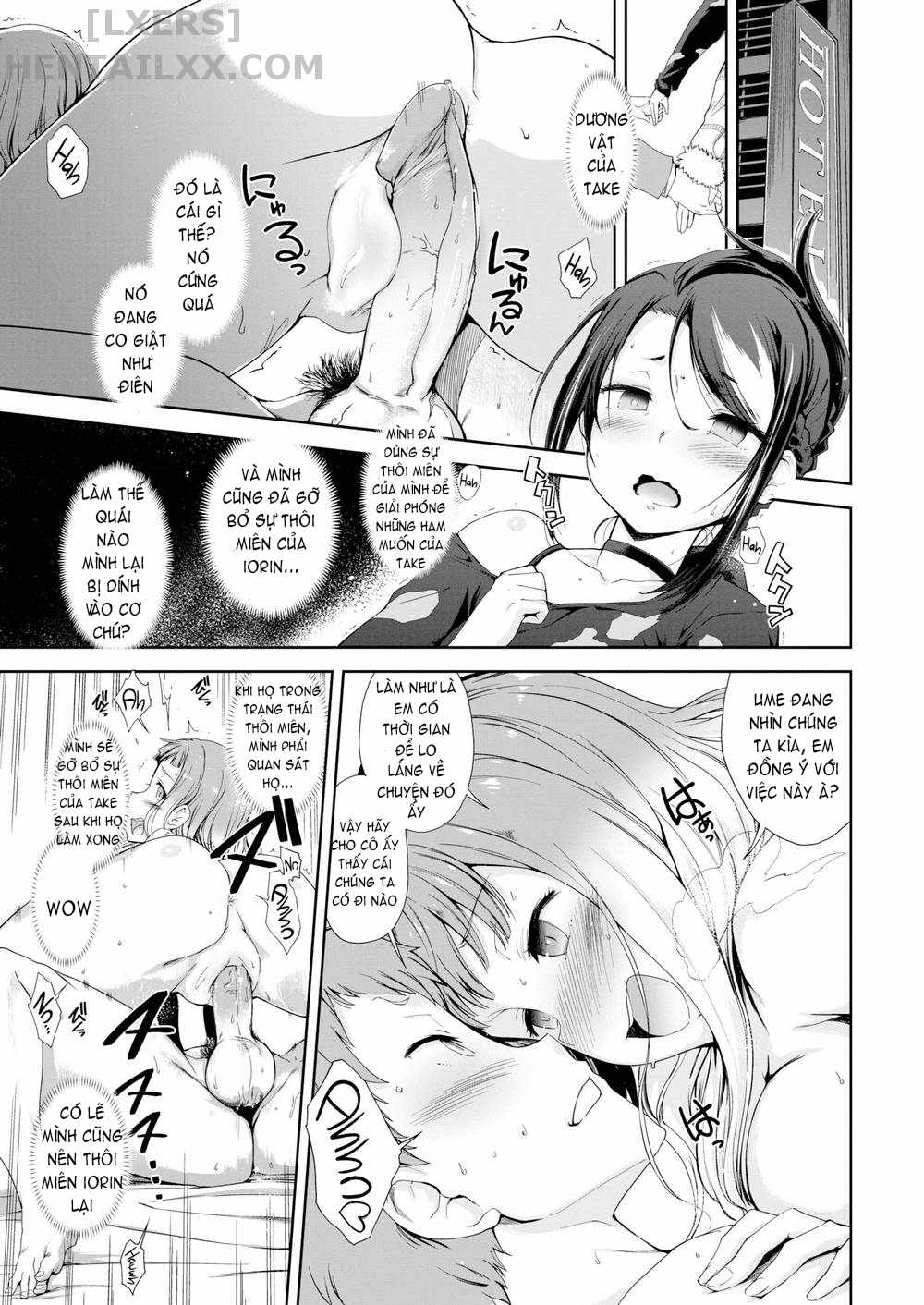 Đọc truyện hentai Mienai Tokoro De - Chap 9: Girlfriend Switch