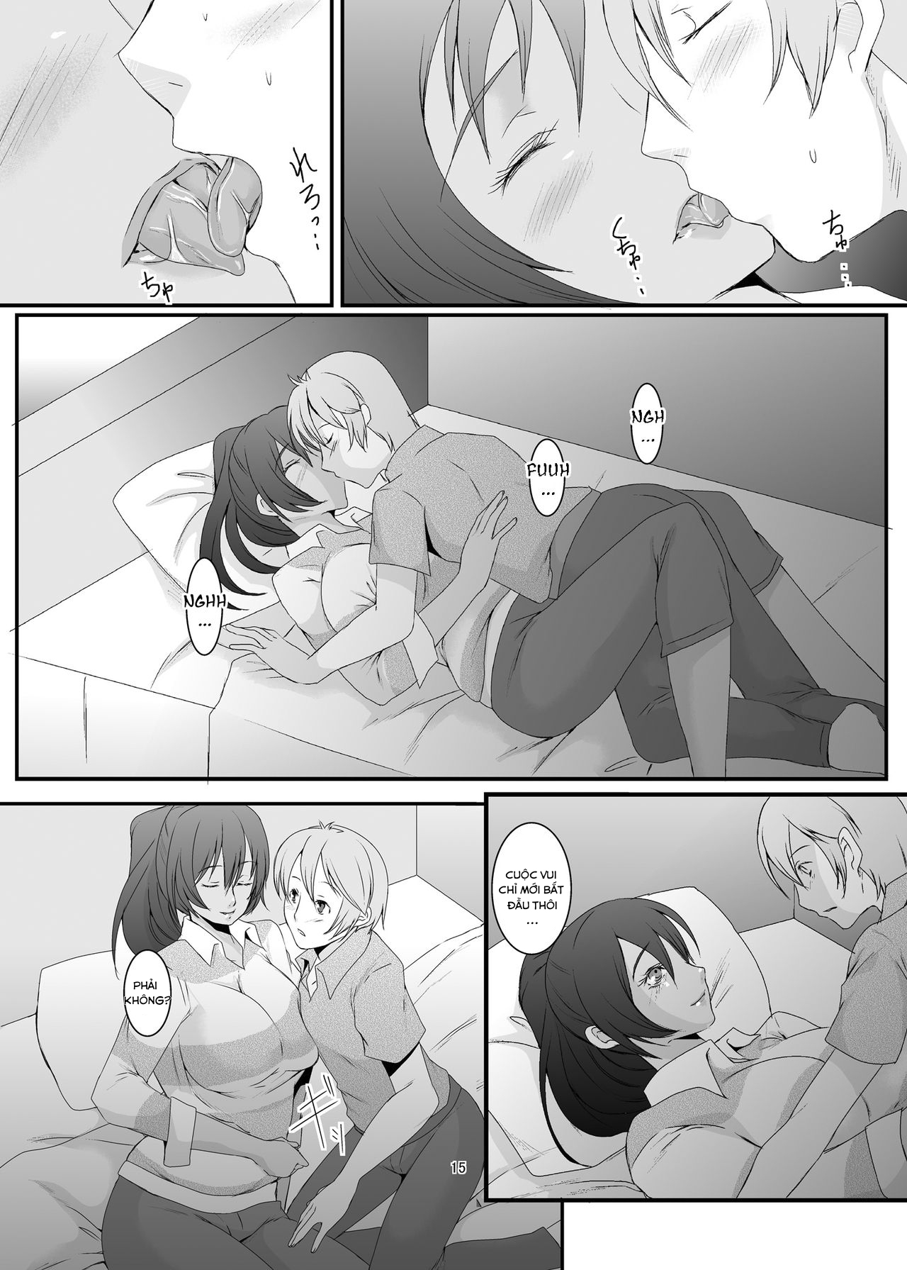 Đọc truyện hentai Oku-sama wa Moto Yariman - Chap 1