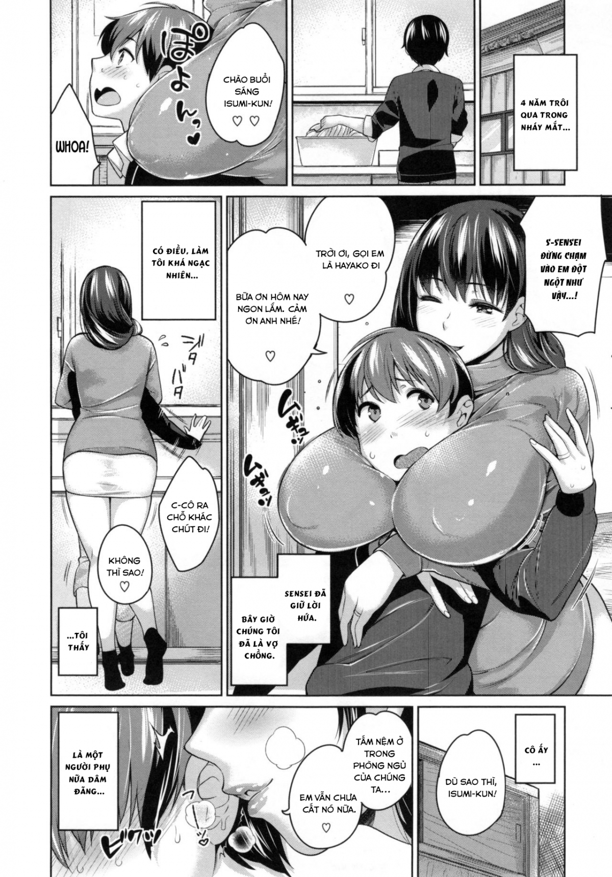 Đọc truyện hentai Mối tình đầu sau bốn năm - Chap 1