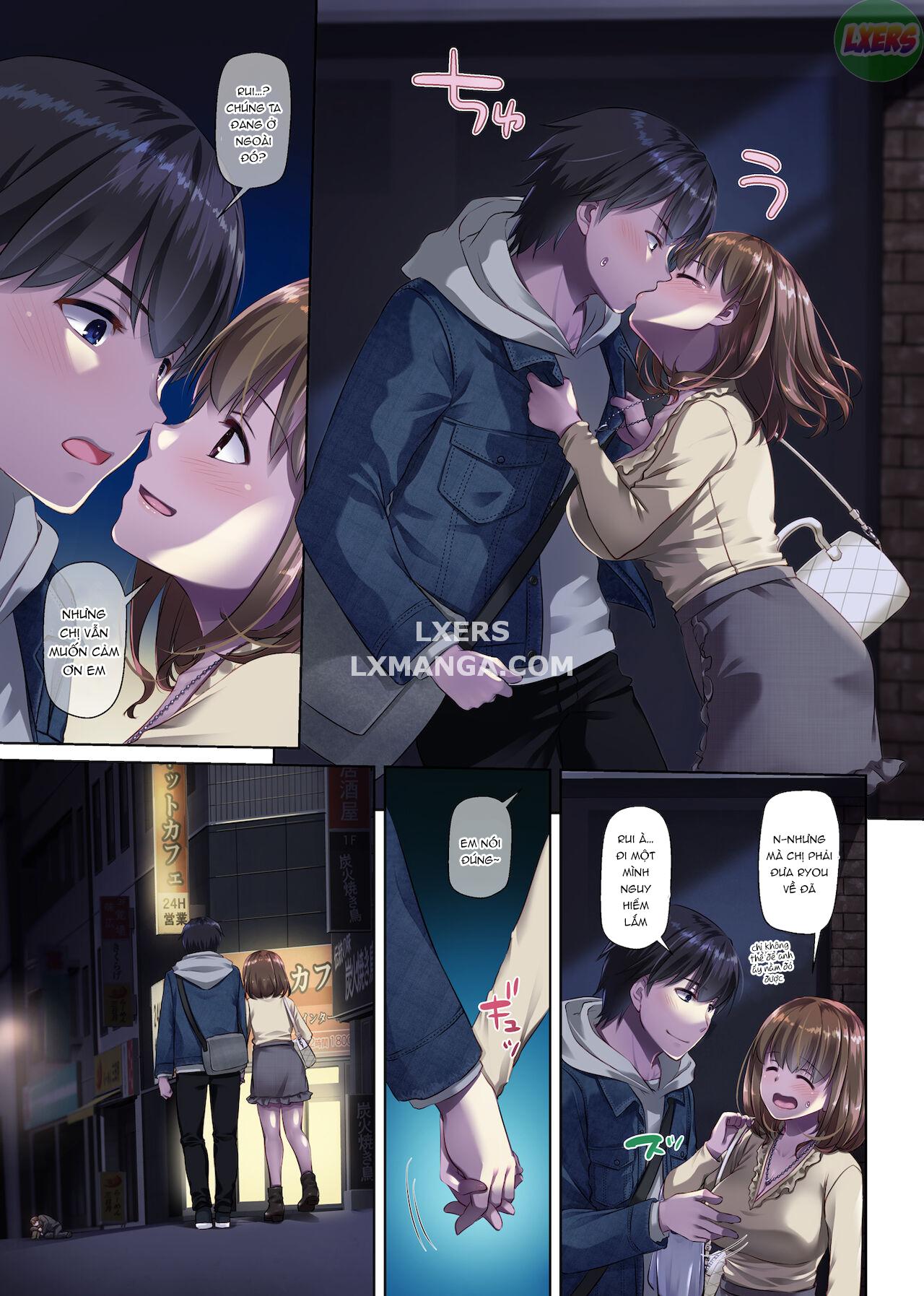 Đọc truyện hentai Hitozuma Osananajimi to Hitonatsu no Dekigoto - Chap 3