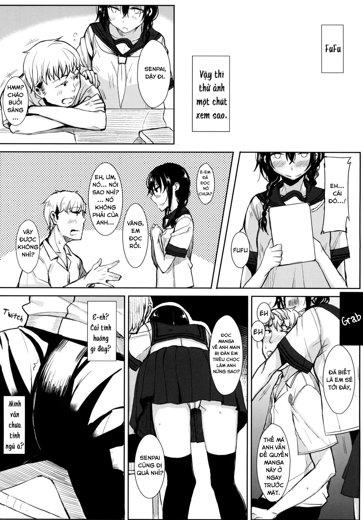 Đọc truyện hentai Kouhai-chan ni Eroi Koto sareru Hon - Oneshot