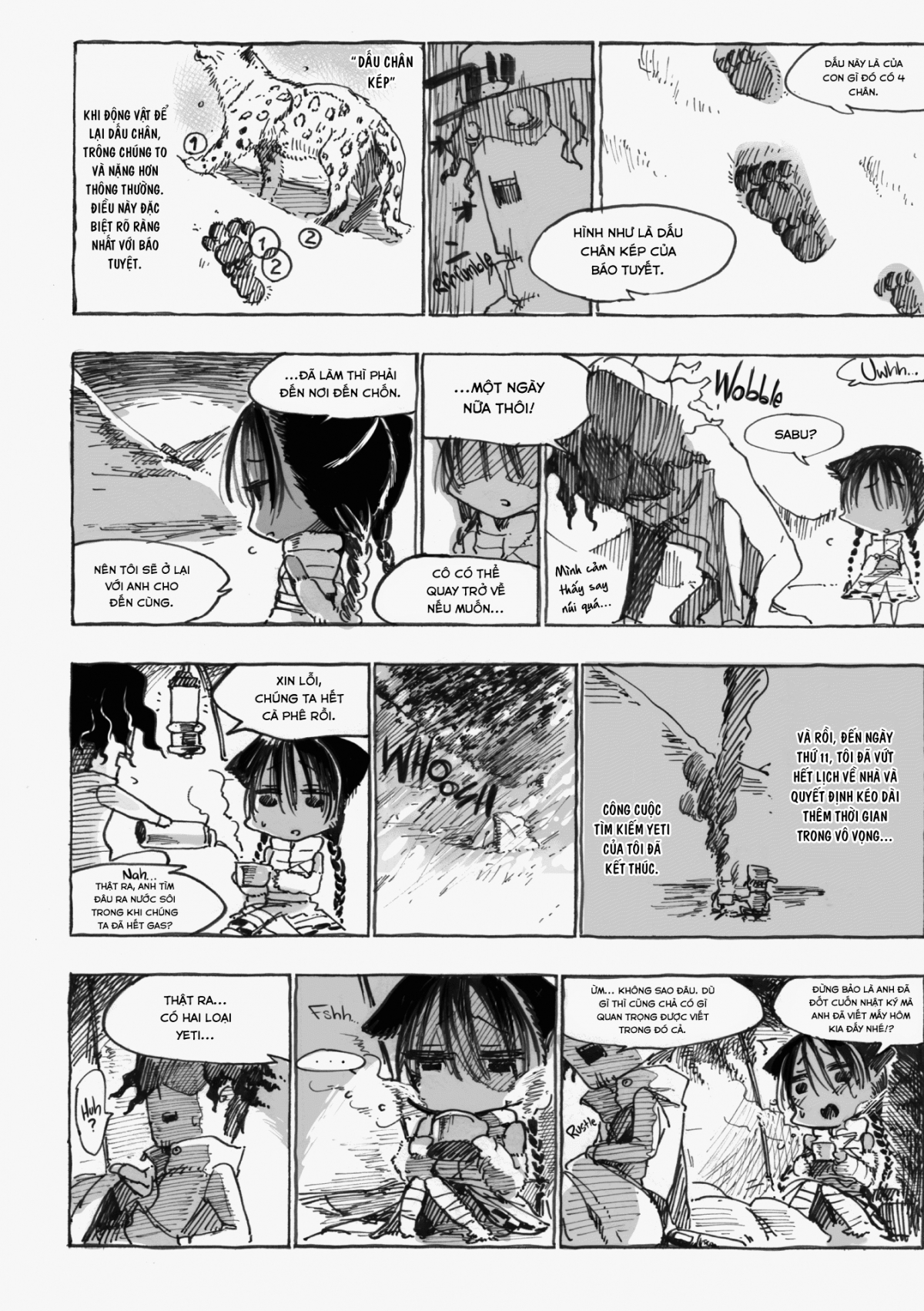 Đọc truyện hentai Truy Tìm Yeti - Oneshot