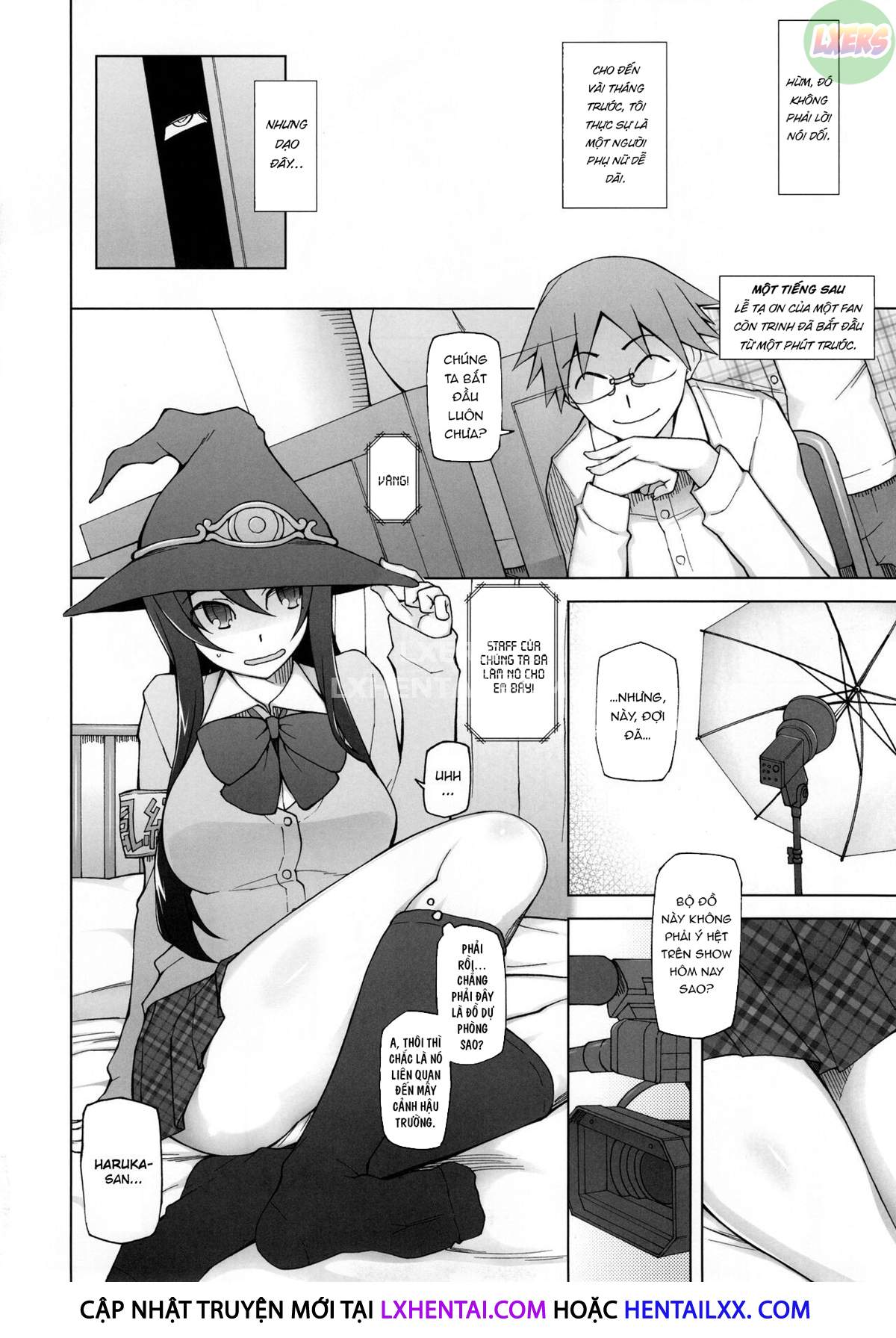 Đọc truyện hentai Kanojo Wa Chou Yuumei Geinoujin... Soshite Boku Ni Naisho De AV Joyuu Satomi-Satona Gojitsudan - Chap 3