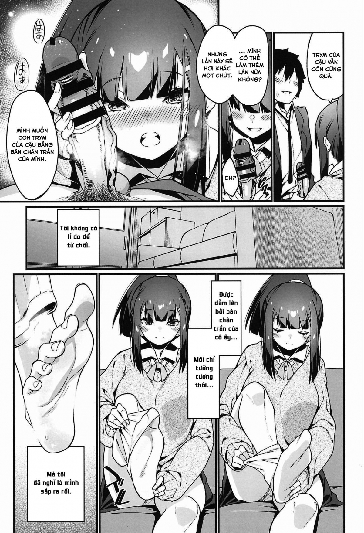 Đọc truyện hentai Denki Anma no Mandagi-san - Oneshot - Có che