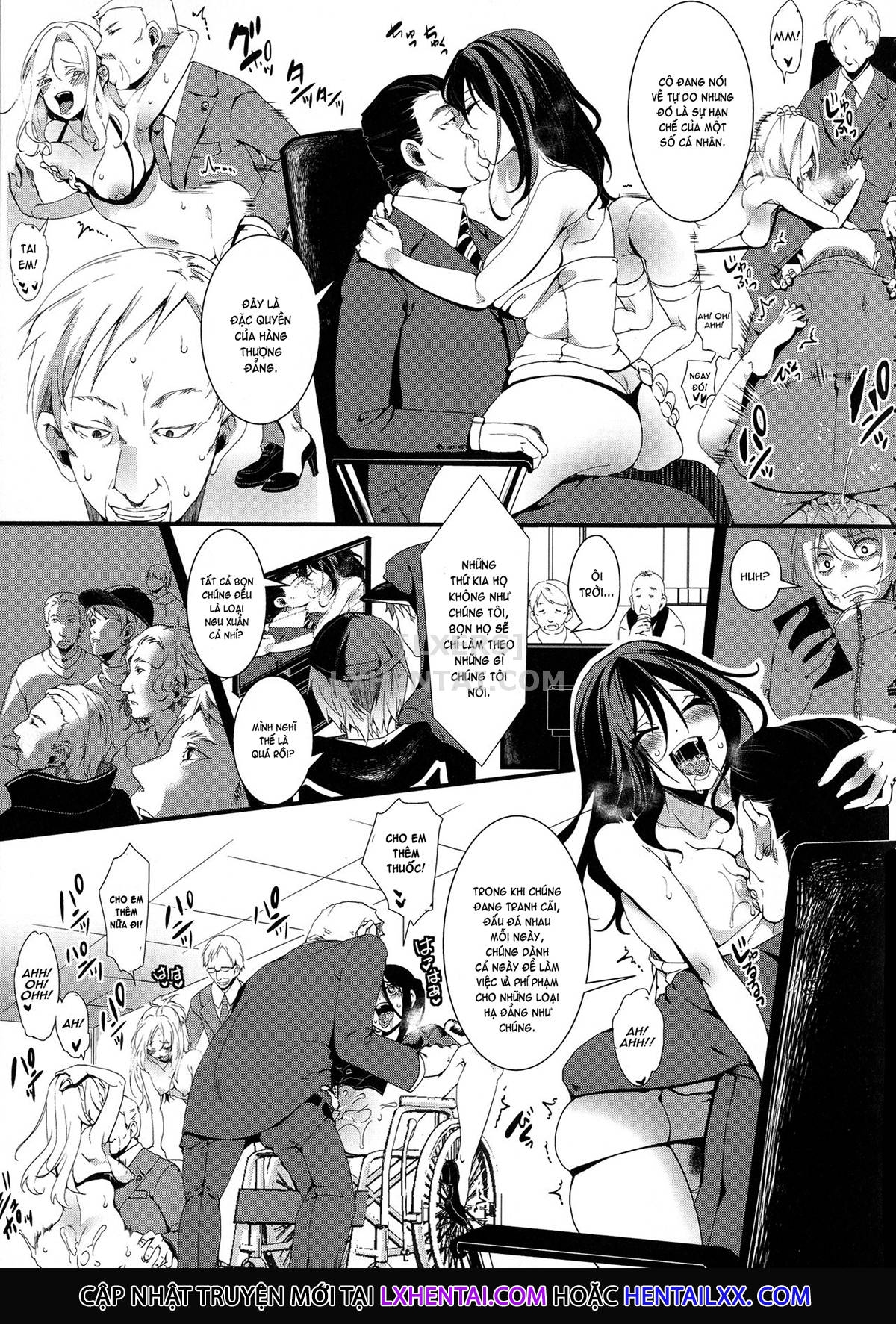 Đọc truyện hentai Mesu Ana Muhou Chitai Muyou No Chitsu-Nai-Dashi Choueki - Chap 8 - END
