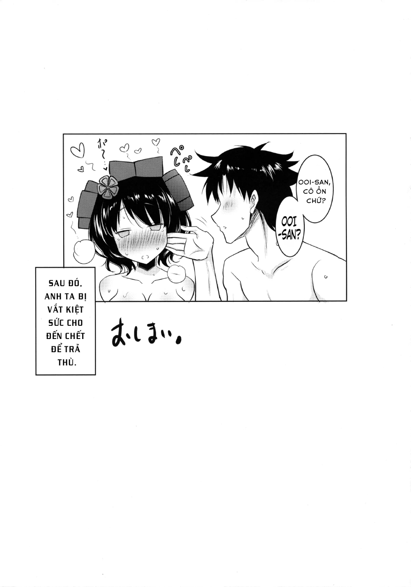 Đọc truyện hentai Hokusai-Chan Ga Okuchi De Teinei Ni Tannen Ni Nando Mo Nuite Kurete Kara No Honban - Oneshot