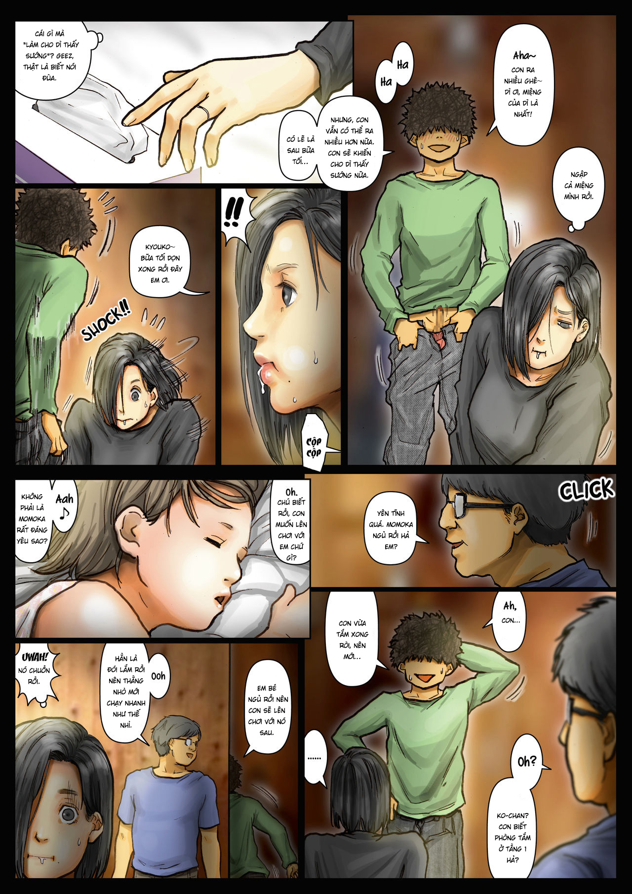 Đọc truyện hentai Dì tôi ♡ - Chap 1