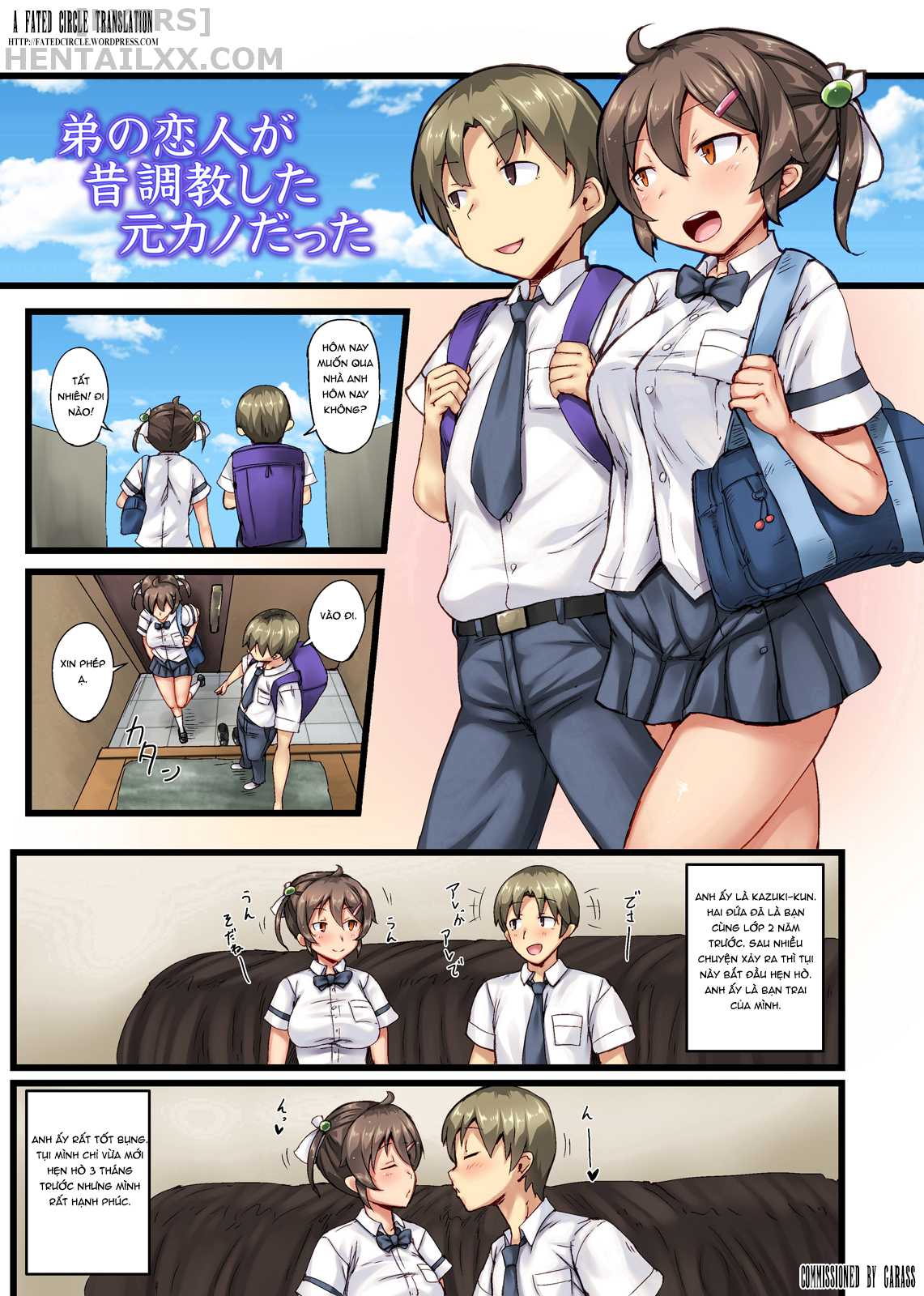 Đọc truyện hentai Otouto no Koibito ga Mukashi Choukyou Shita Motokano datta - Oneshot