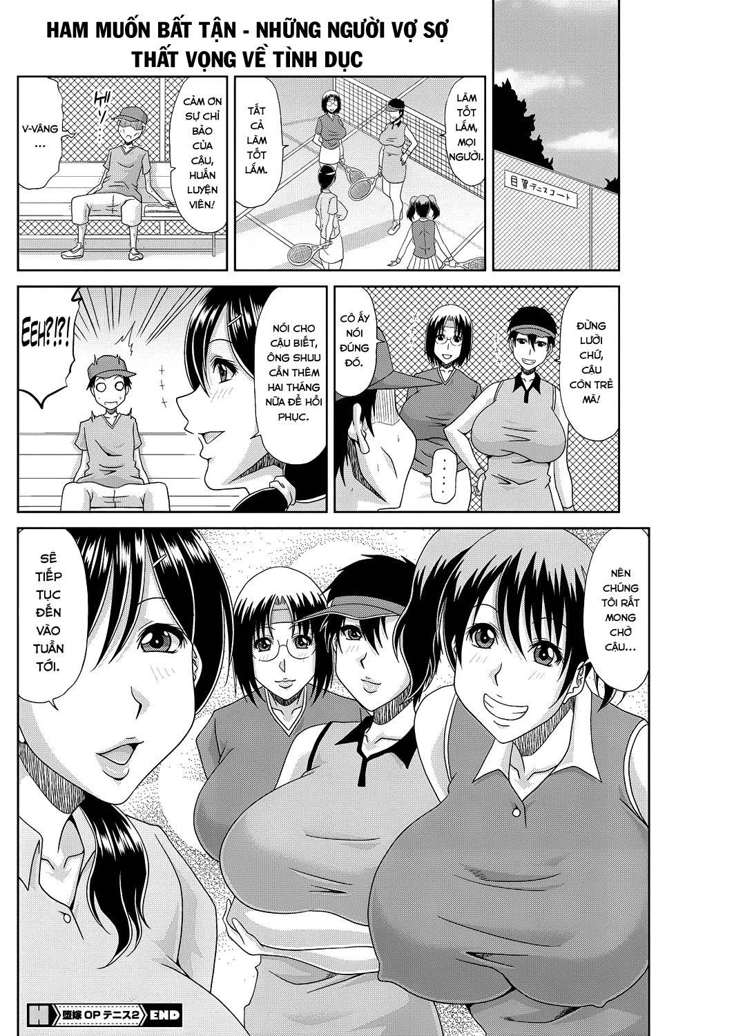 Đọc truyện hentai Tai nạn khi làm huấn luyện viên tennis - Chap 2 - END