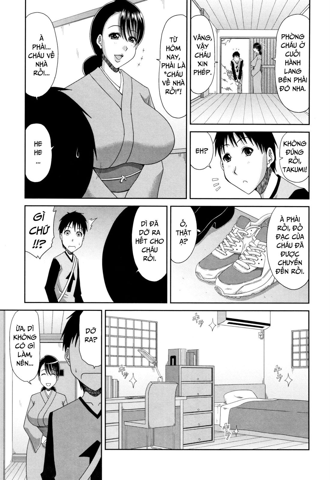 Đọc truyện hentai Hannari Miboujin - Oneshot