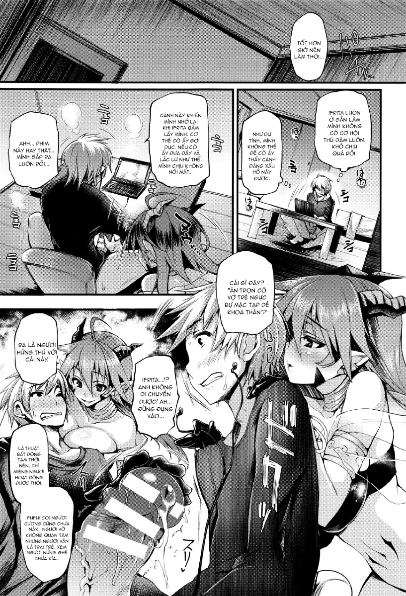 Đọc truyện hentai Sakusaku Meat Pie - Chap 9 - Thần đèn phiên bản Hentai