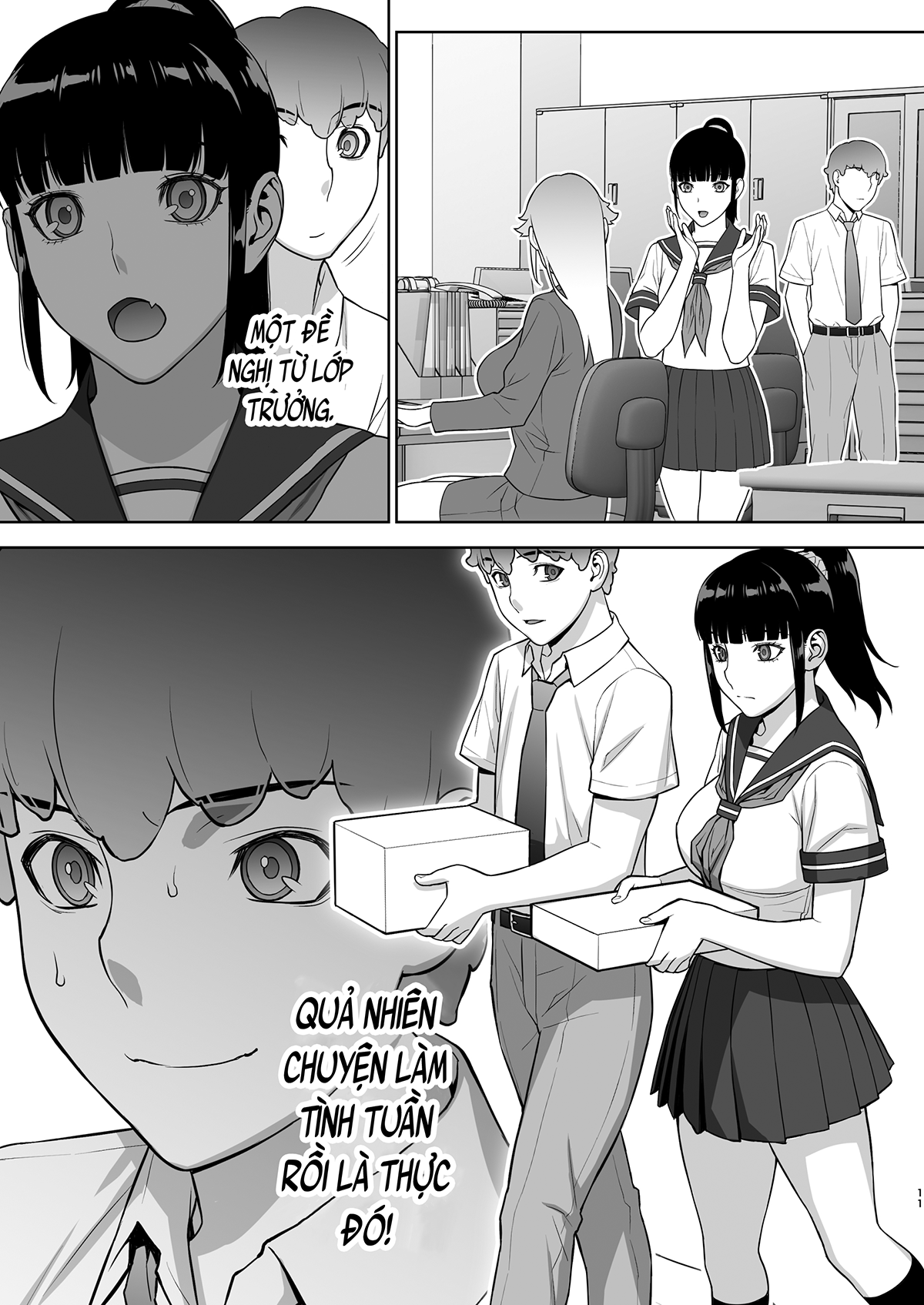 Đọc truyện hentai Lớp trưởng vẫn tin ứng dụng thôi miên. (nguyên tác) - Ch. 1